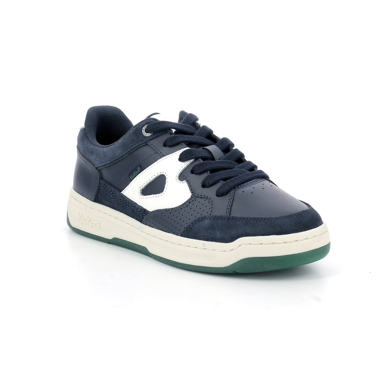 Sneakers Basses Enfant Kikouak Jr Marine Vert