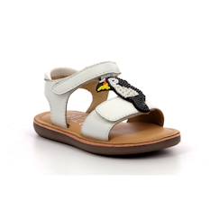 Chaussures-Chaussures bébé 17-26-Marche fille 19-26-Sandales bébé cloonimals
