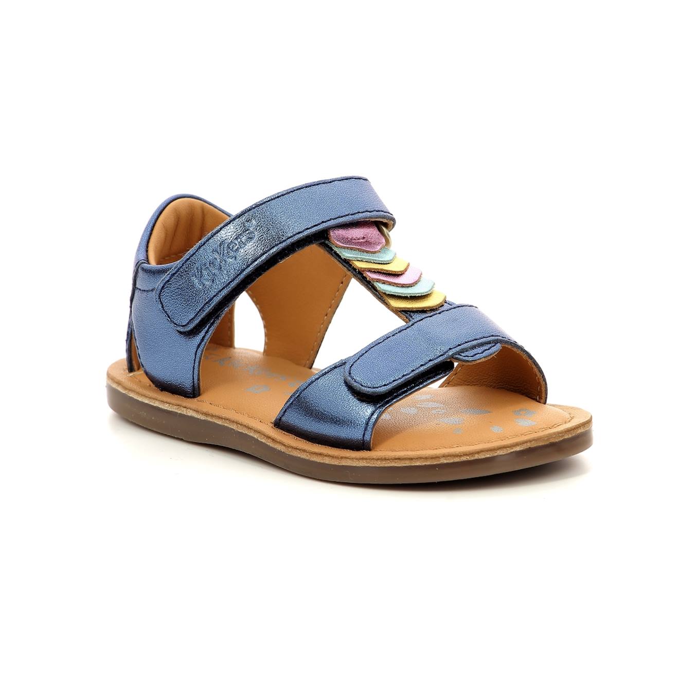 Kickers - Sandales Bébé Divazia Marine