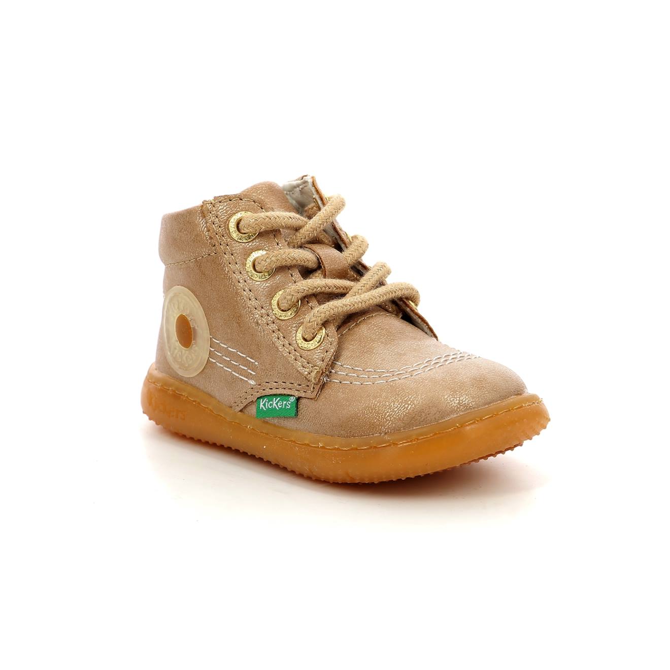 Kickers - Bottillons Bébé Kickbubbly Beige