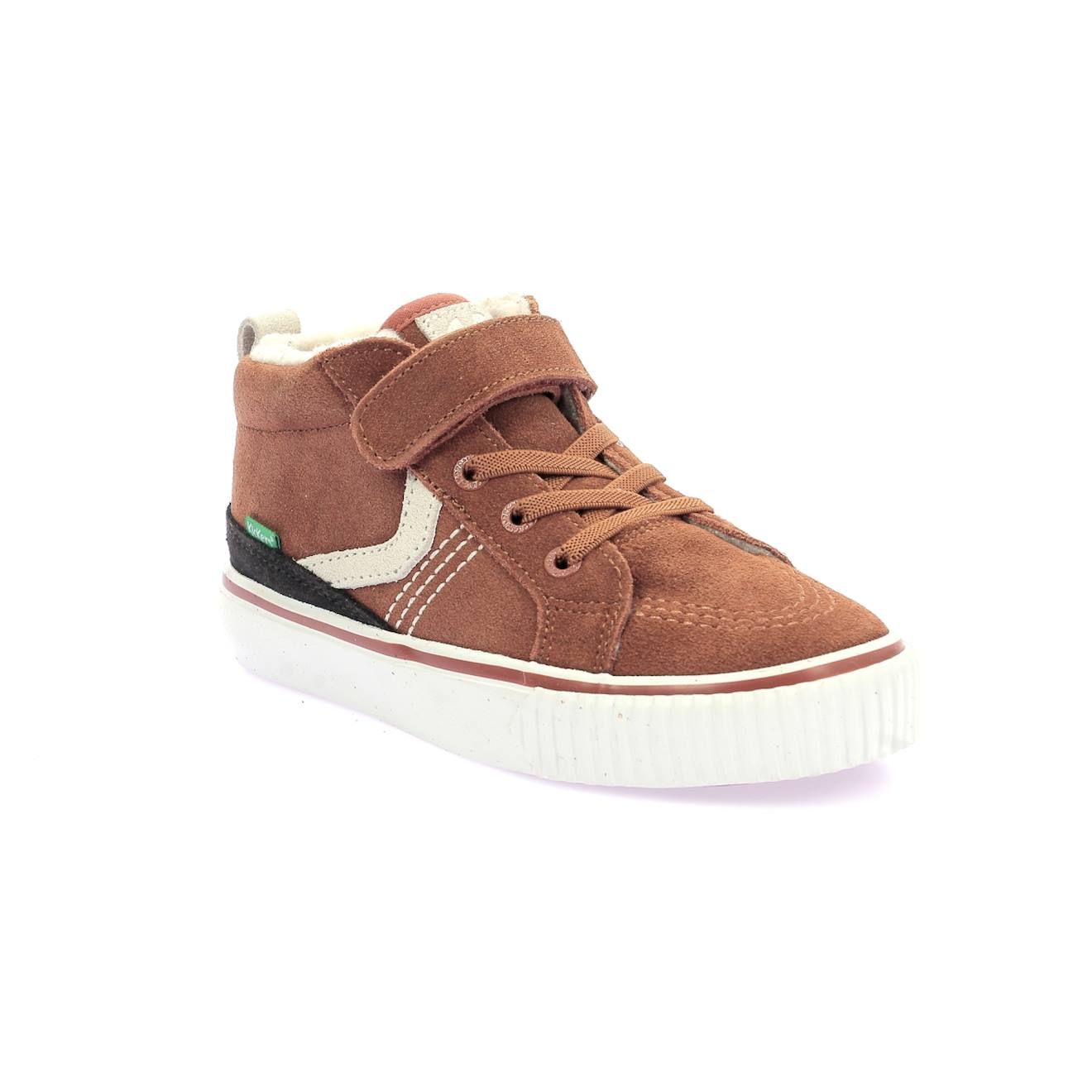 Sneakers Hautes Enfant Kickslida Marron