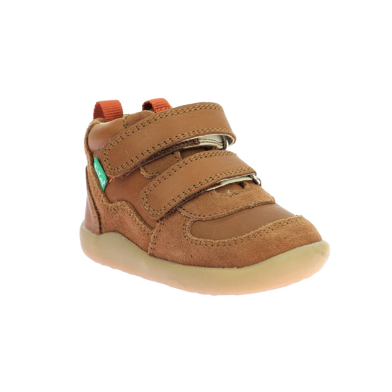 Sneakers Hautes Bébé Kickfresho Marron