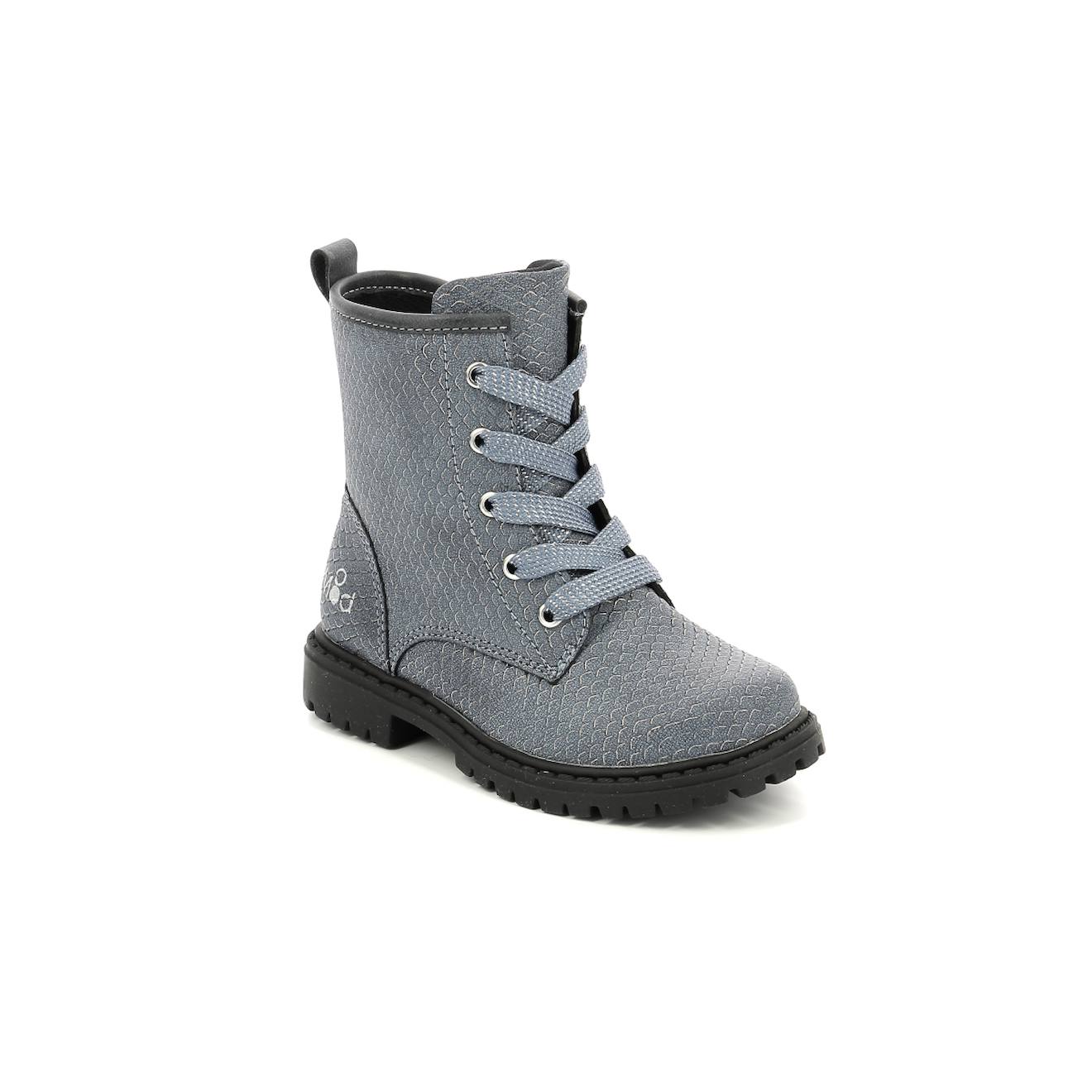 Boots Enfant Tiname Bleu Metalise