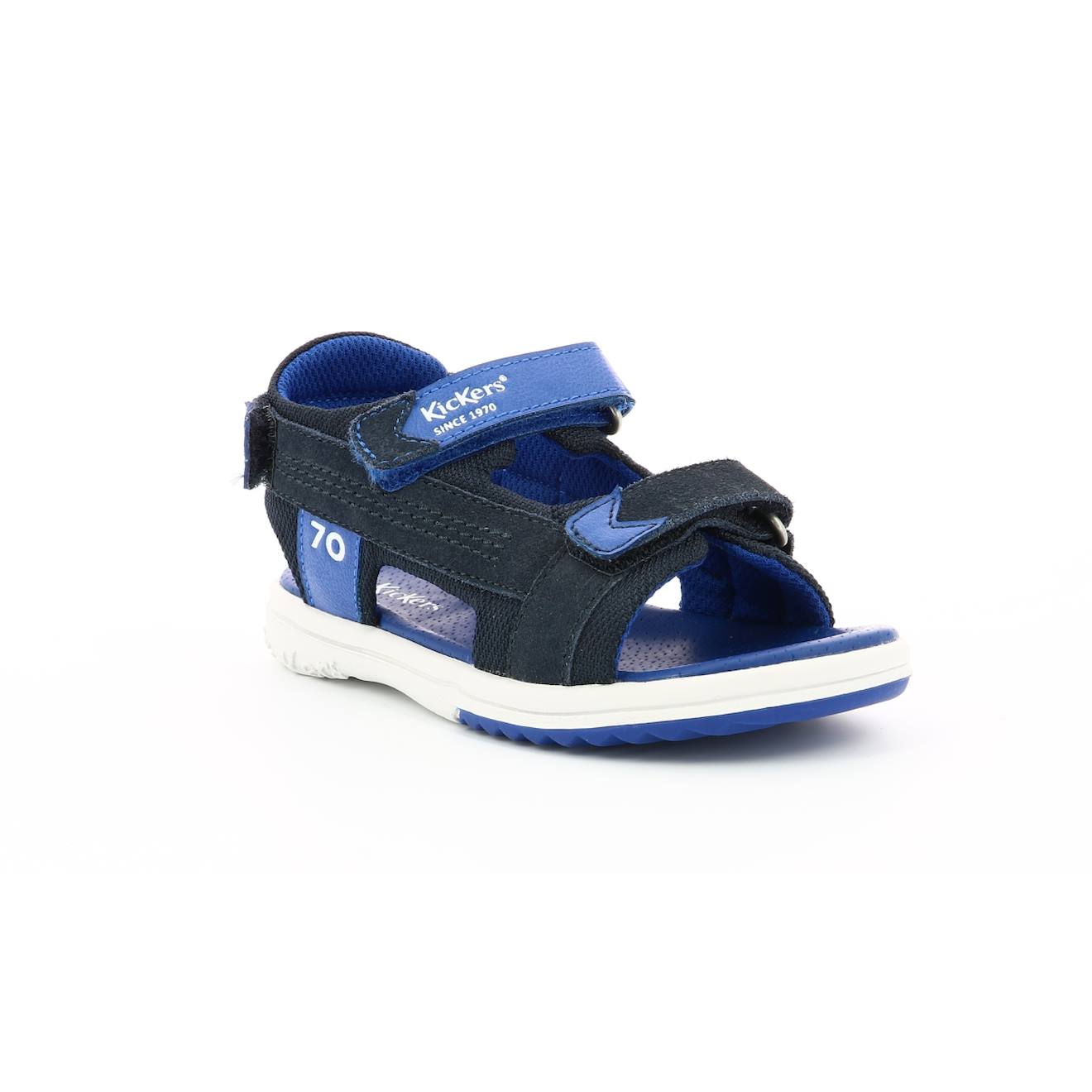 Sandales Enfant Plane Marine Bleu