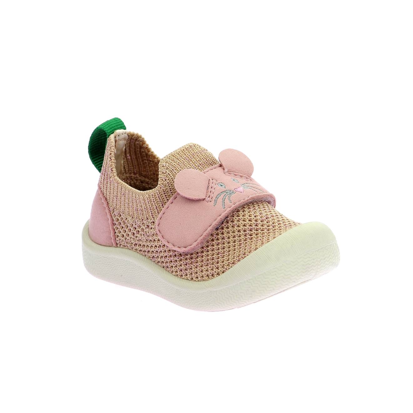Chaussons Bébé Kickratch Rose Clair