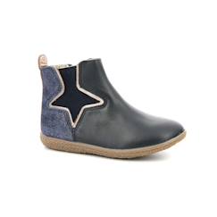 Chaussures-Chaussures fille 23-38-Boots enfant vermillon
