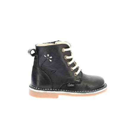 Bottillons enfant abotine Camel+Noir+Noir vernis 7 - vertbaudet enfant 
