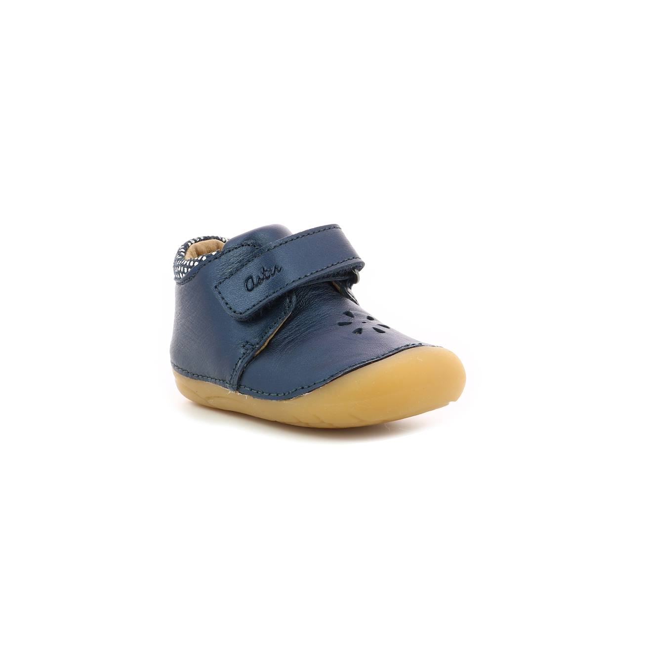 Bottillons Bébé Kimousi Marine Metalise