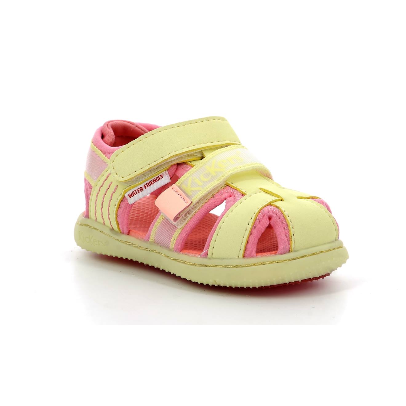 Sandales Bébé Kickbeachou Jaune