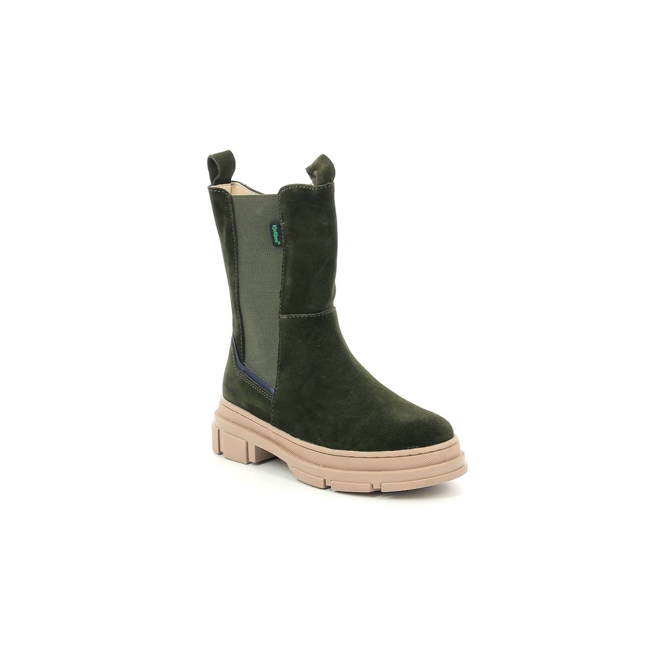 Boots Enfant Kick Goz Kaki Marine