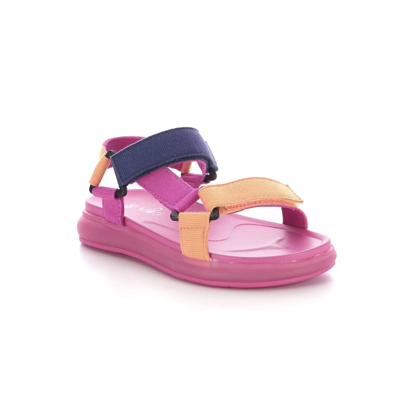 Sandales Enfant Lamis Fuchsia Orange Marine