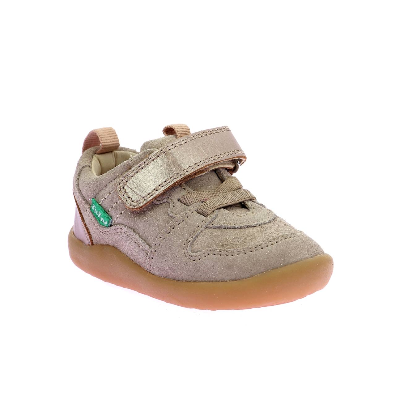 Kickers - Sneakers Basses Bébé Kickfreshi Beige