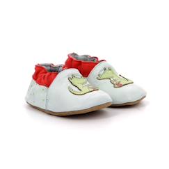 Chaussures-Chaussures bébé 17-26-Chaussons bébé relax croco