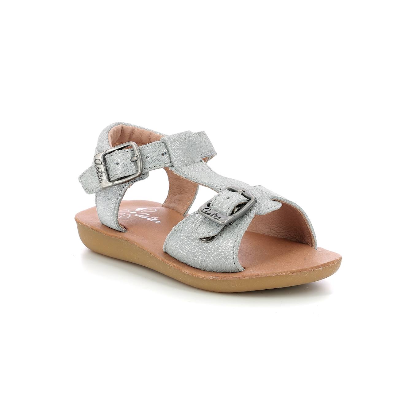 Sandales Enfant Taora Argent Glitter