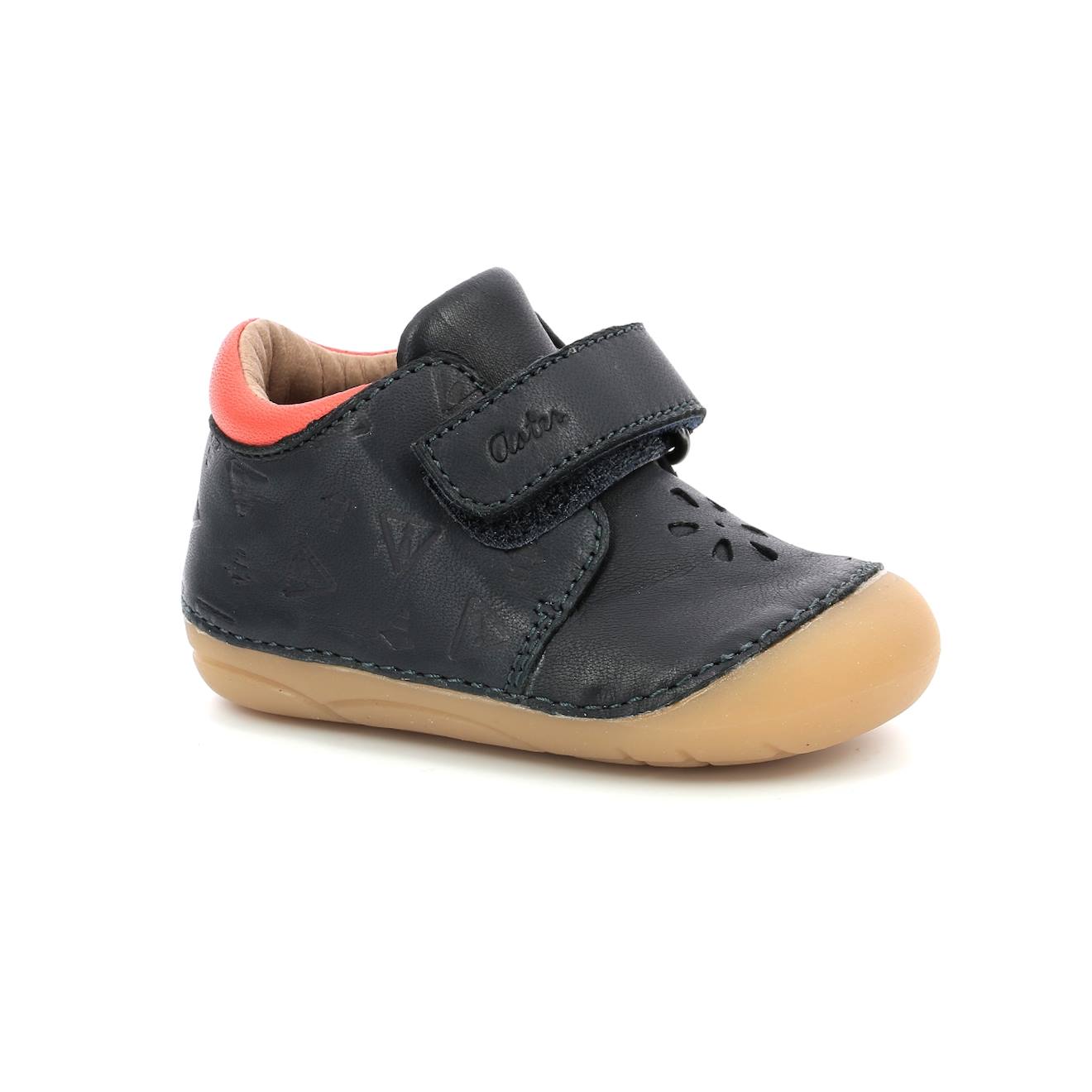 Bottillons Bébé Kimousi Marine Orange Fantaisie