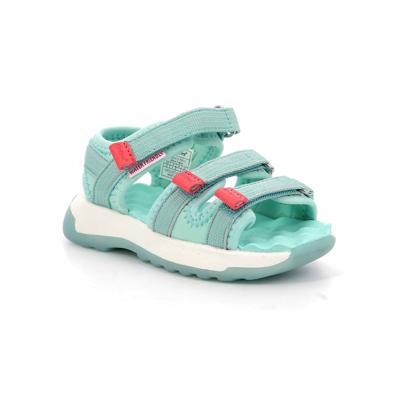 Kickers - Sandales Enfant Kikco Bleu Clair