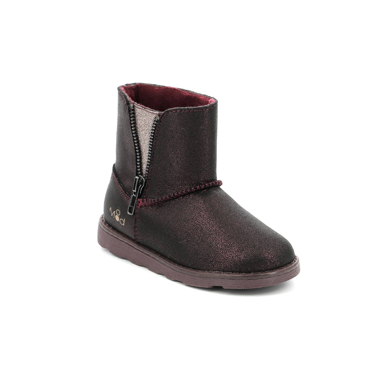 Boots Enfant Aldize Bordeaux