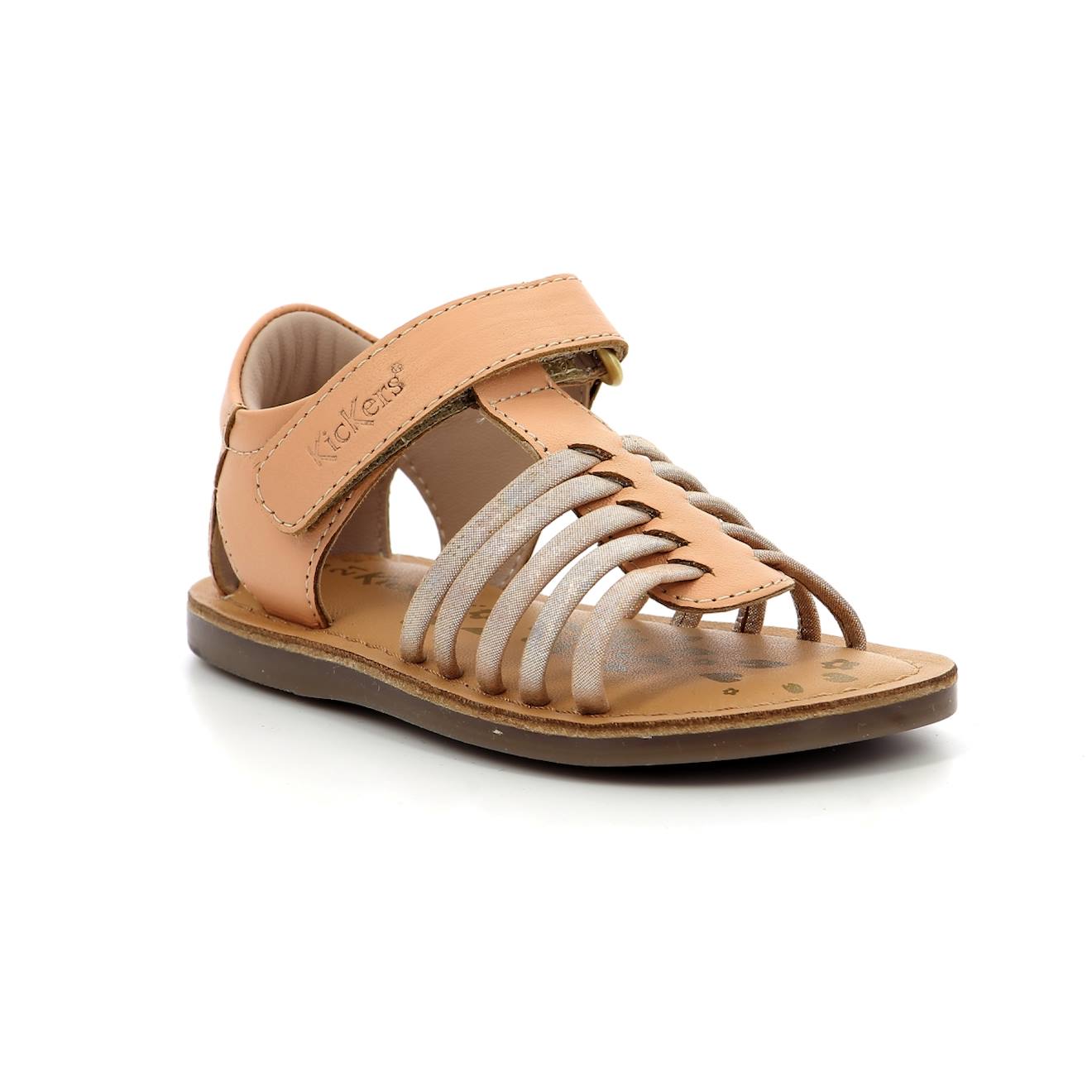 Kickers - Sandales Bébé Divslim Rose