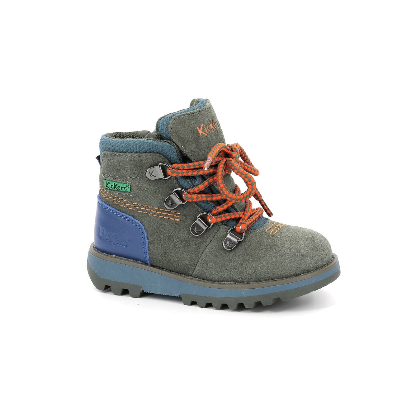 Bottillons Bébé Kicknature Kaki Orange