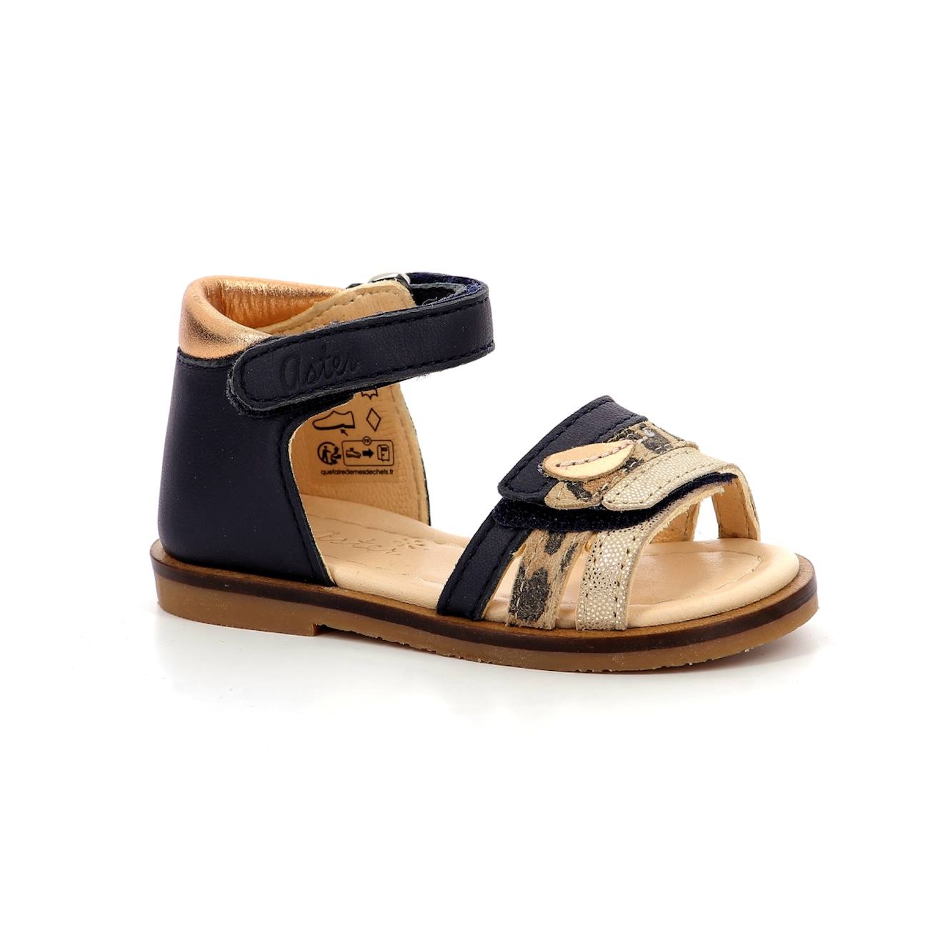 Sandales Bébé Niniak Marine Leo