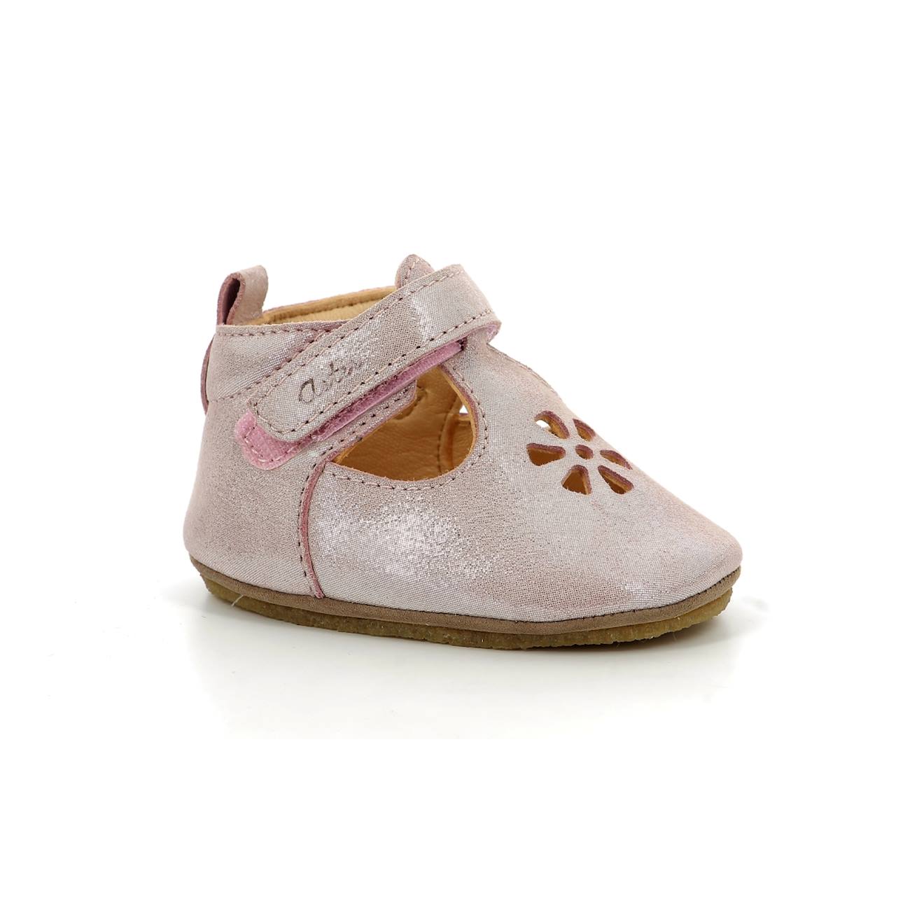 Chaussons Bébé Lumbo Rose Glitter