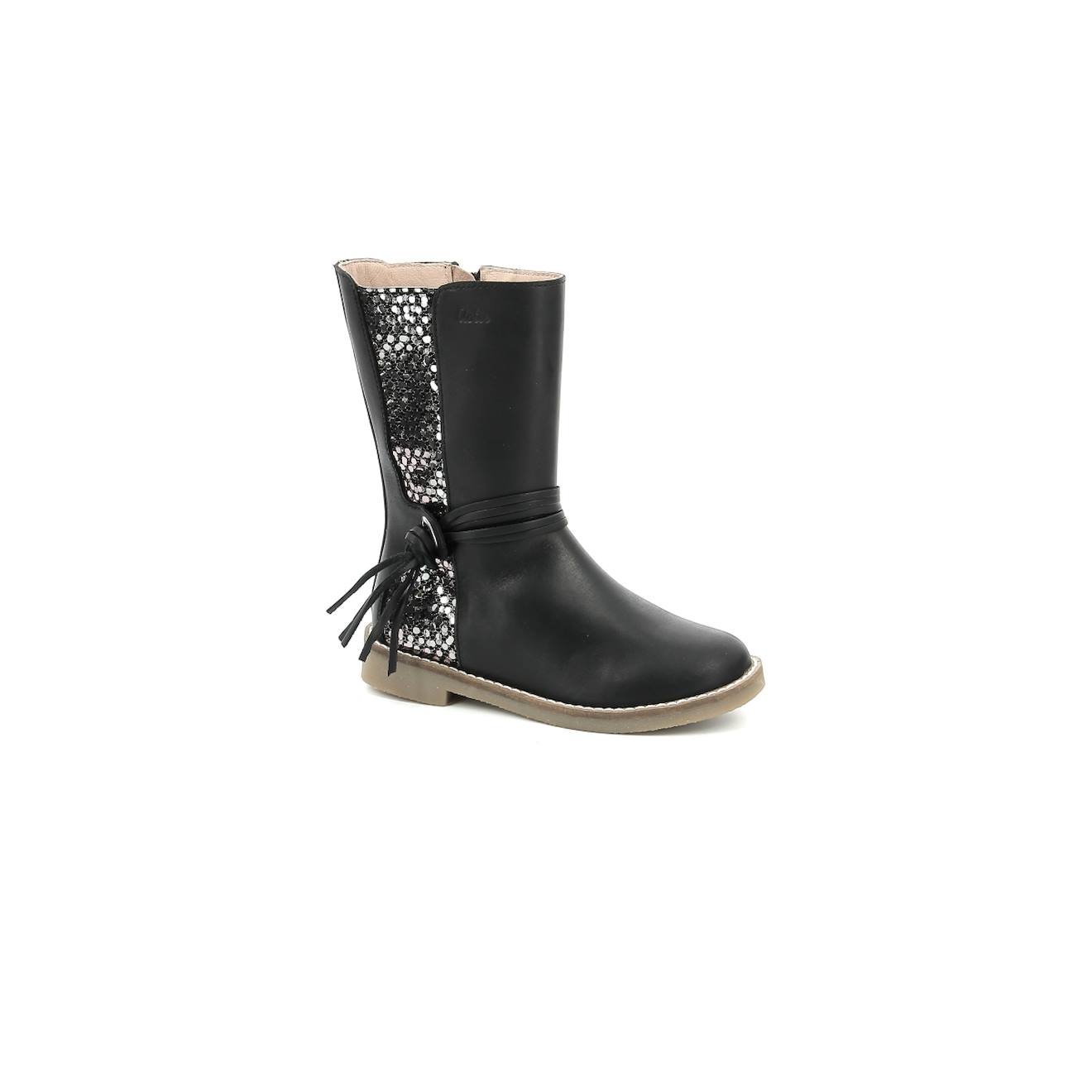 Bottes Enfant Widol Noir Metallise