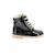 Bottillons enfant abotine Camel+Noir+Noir vernis 12 - vertbaudet enfant 