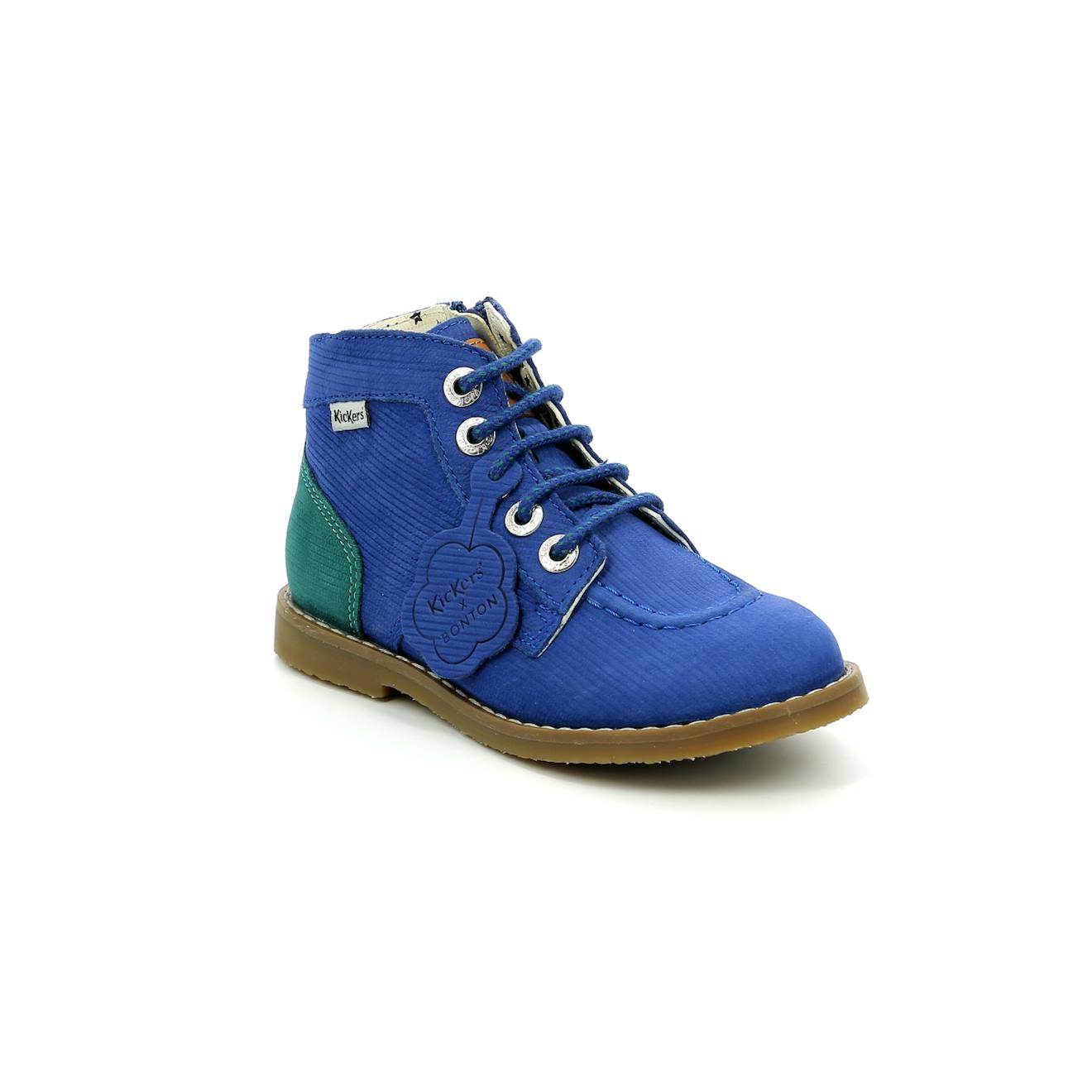 Bottillons Enfant Kouklegend Bont Bleu Vert