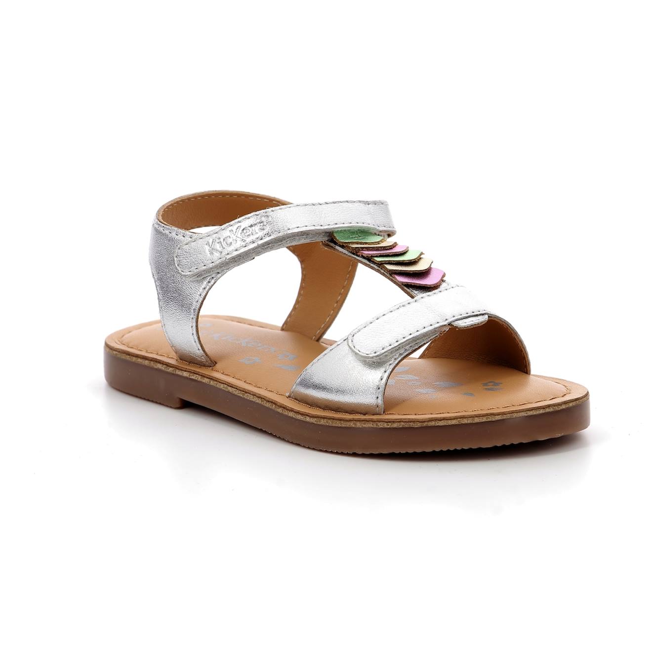 Kickers - Sandales Enfant Preziosa Argent