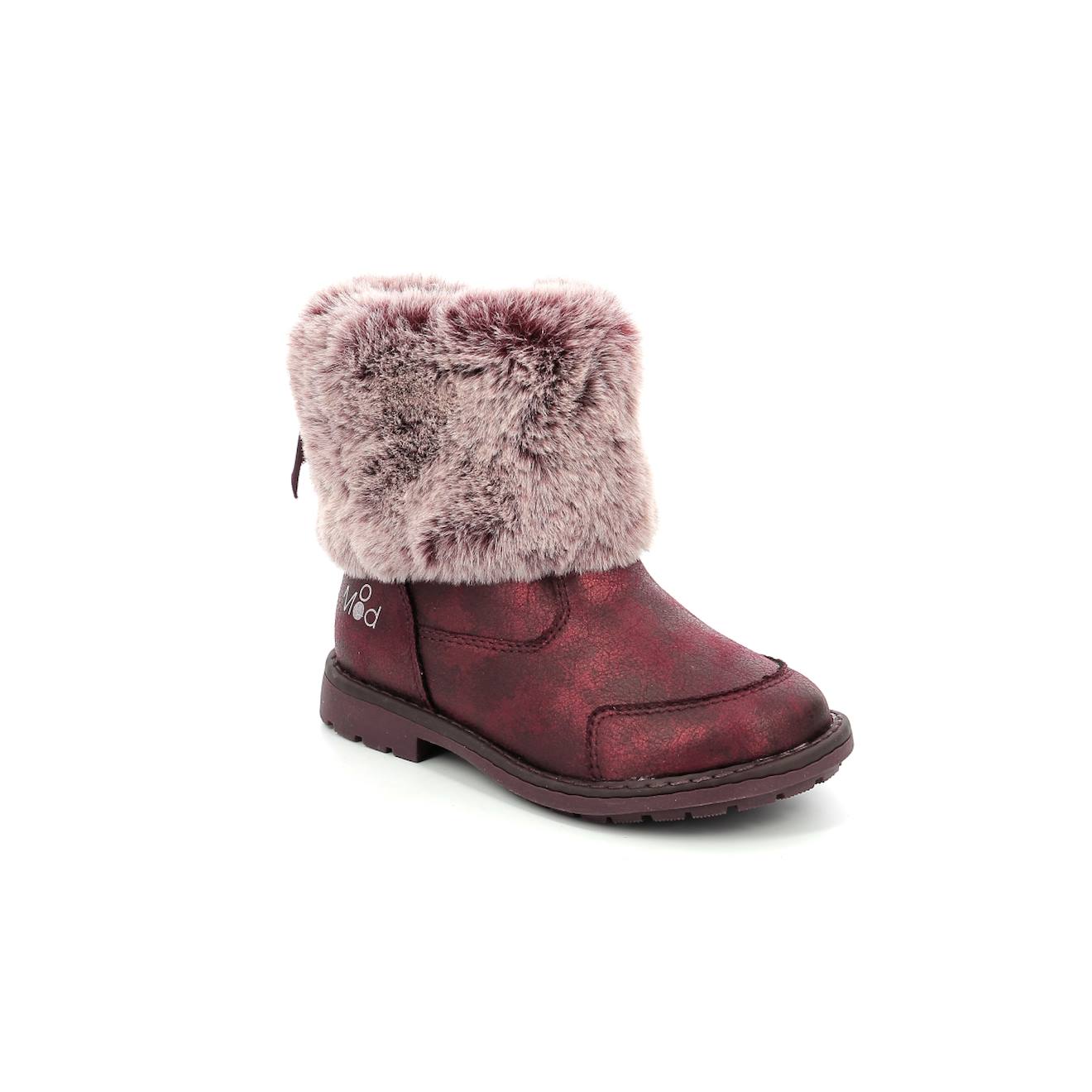 Boots Bébé Stelie Bordeaux