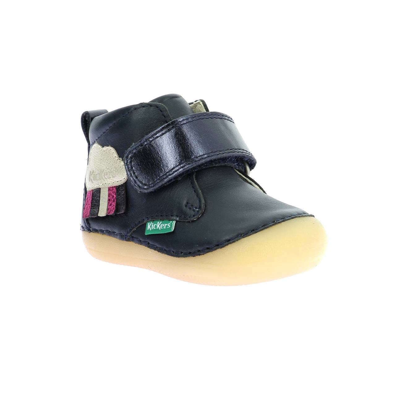 Kickers - Bottillons Bébé Sabio Marine Nuage