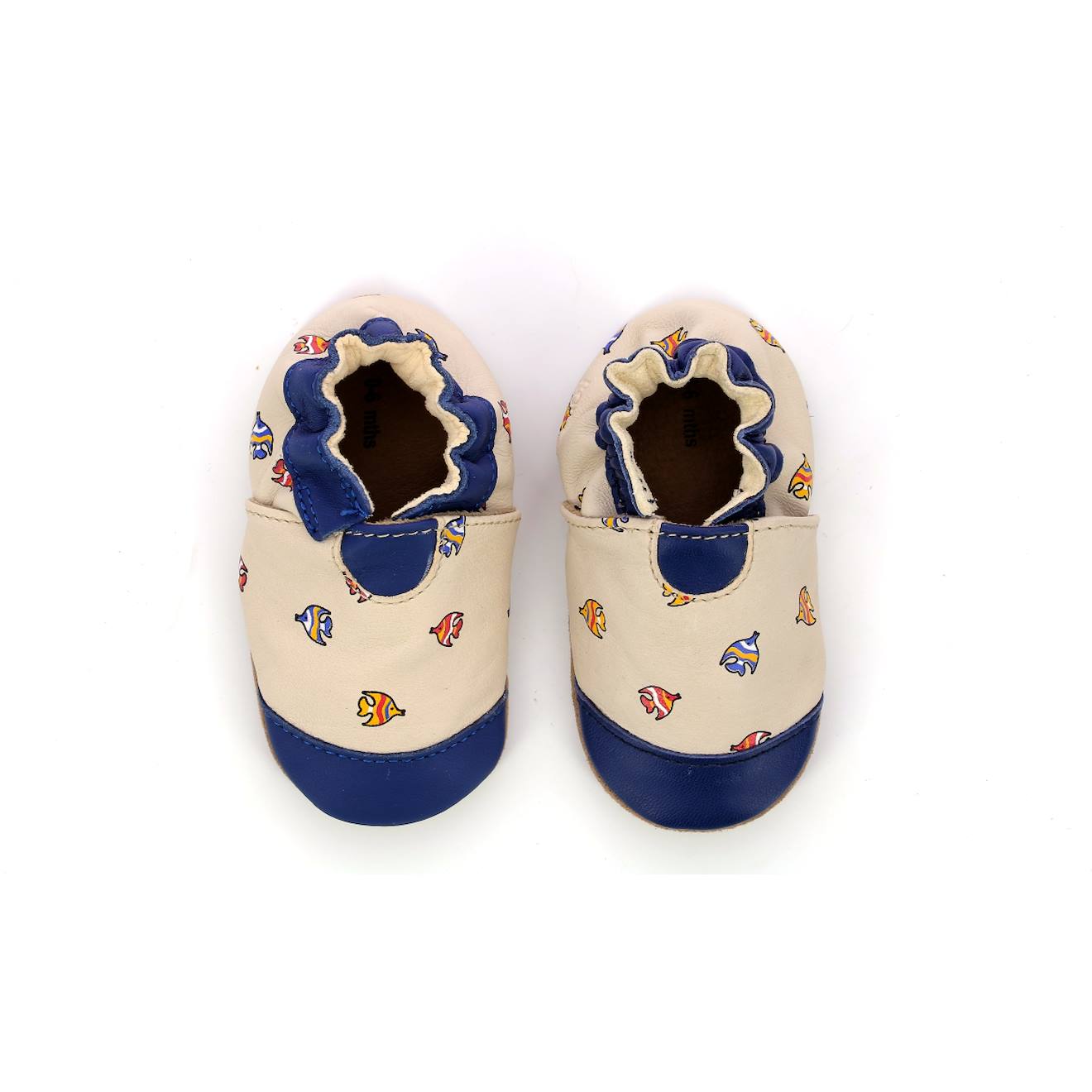 Chaussons Bébé Neonfish Beige Clair Bleu