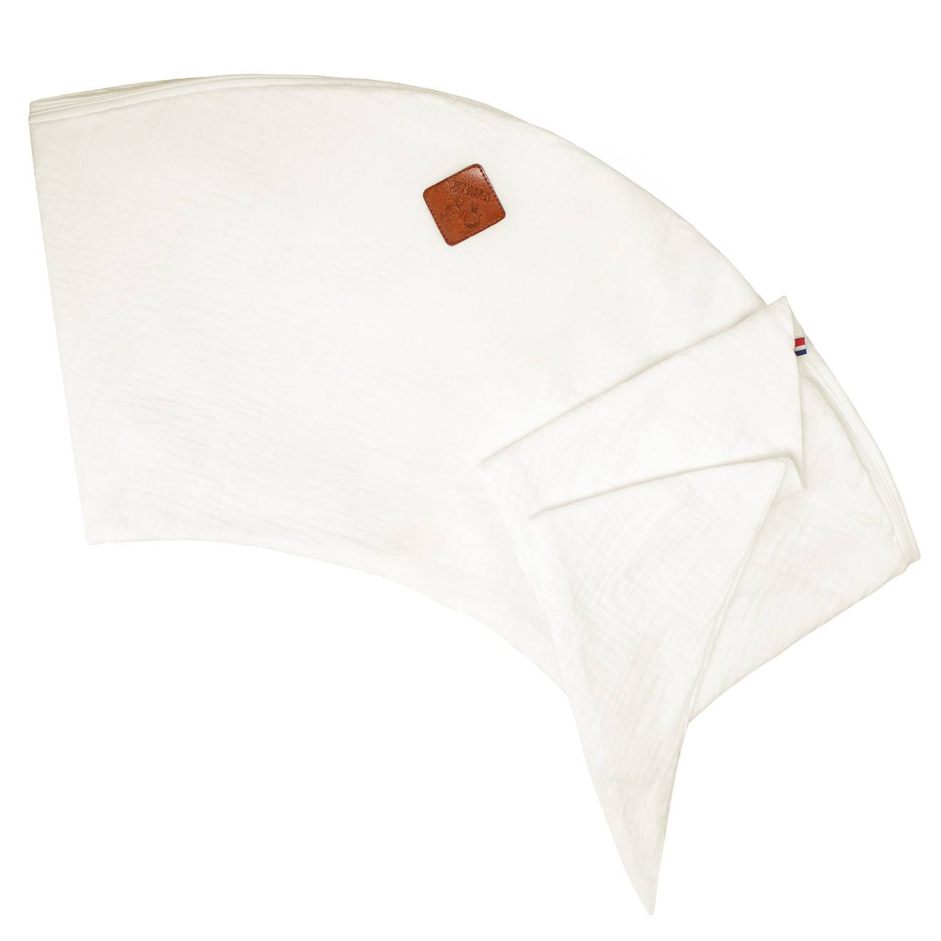 Housse Pour Coussin De Maternité Et D'allaitement En Gaze De Coton Écru