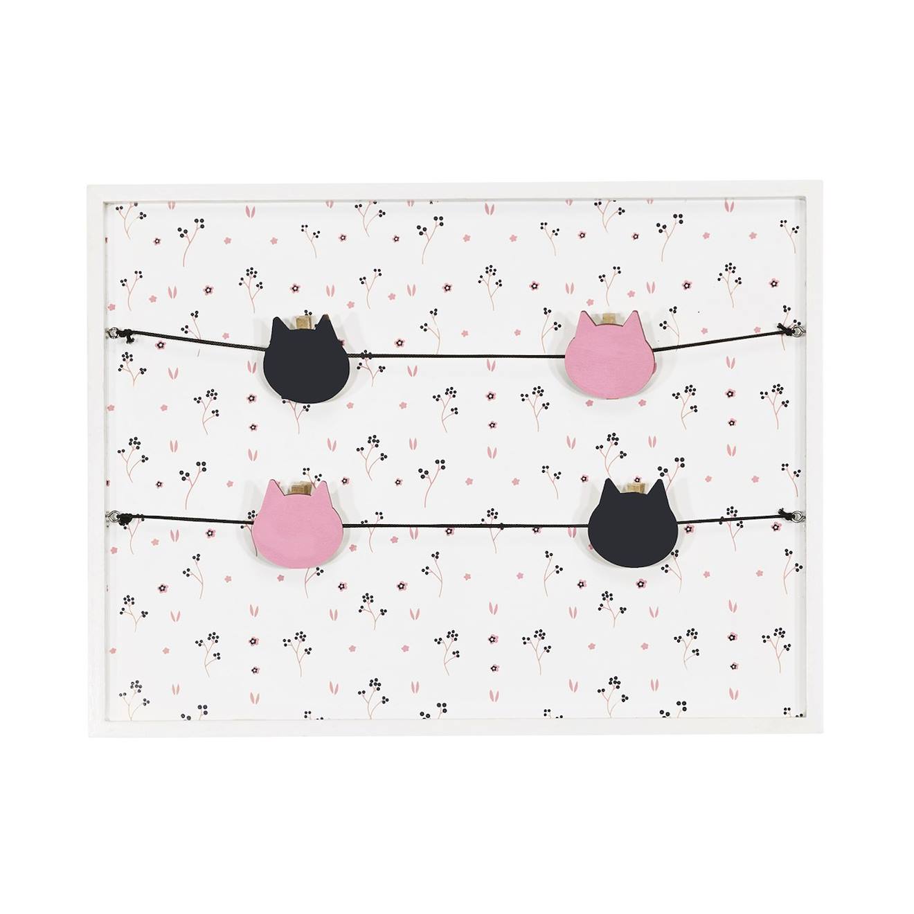 Pèle-mêle Photos En Bois - Chapaillettes Multicolore