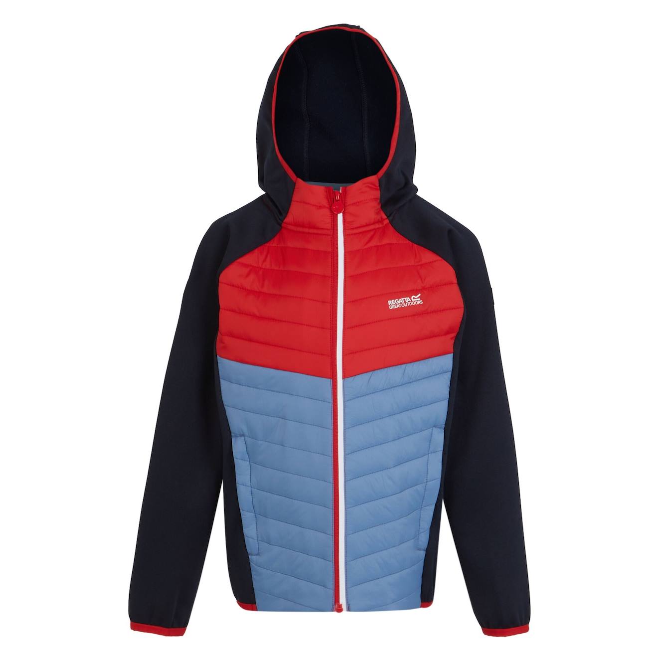Veste Hybride Kielder Polyester Kielder Viii Bleu Marine / Rouge Danger / B