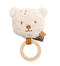 Hochet ours avec anneau en bois - orsino  - vertbaudet enfant