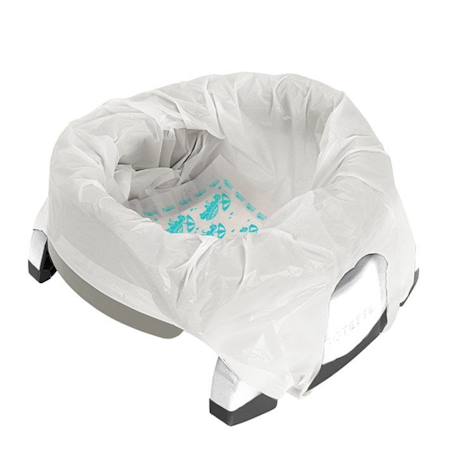 Pot nomade 2 en 1 réducteur de wc Gris+Vert menthe 5 - vertbaudet enfant 