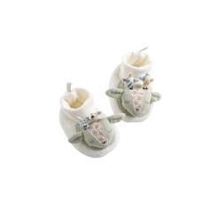 Chaussures-Chaussures bébé 17-26-Chaussons bébé en velours - promenons nous