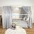 Ciel de lit cabane en gaze de coton duo 330 cm Beige+Blanc+Bleu+Camel+Écru+Gris+Marron+Rose+Terracotta+Vert 33 - vertbaudet enfant 