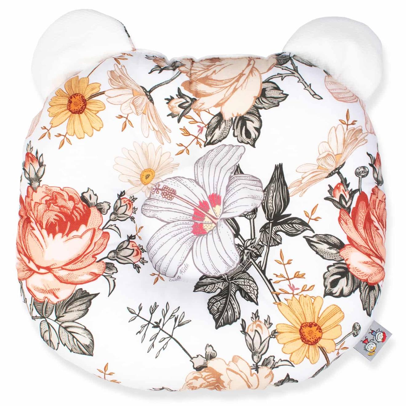 Coussin Morphologique De Maintien Anti Tête Plate Néo Vintage Écru