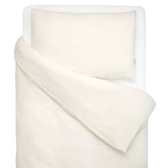 Parure de lit housse de couette et taie d'oreiller jeanne  - vertbaudet enfant