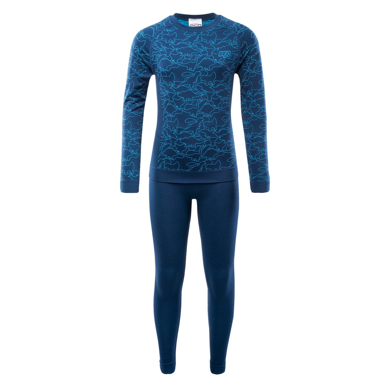 Ensemble Sous-vêtements Thermiques Grar Nylon Grar Ii Bleu / Bleu Danube