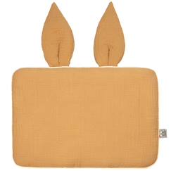 Chambre et rangement-Oreiller plat lapin en gaze de coton jeanne