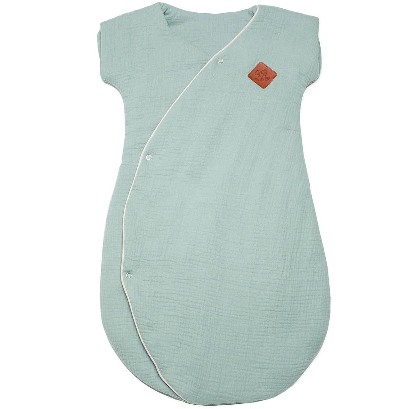 Gigoteuse Turbulette Légère Kimono Jeanne Vert De Gris