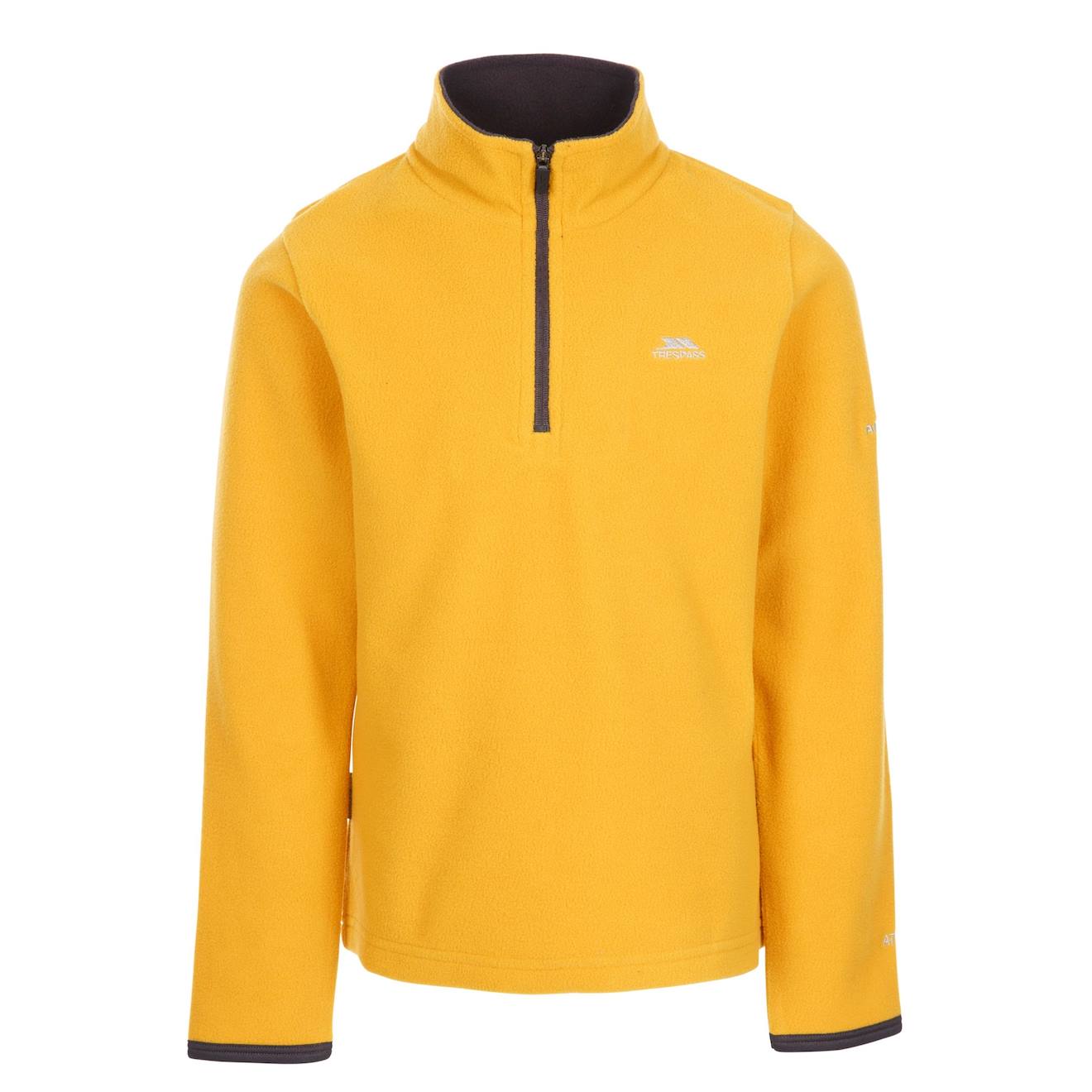 Haut Polaire Polyester Sybil Jaune Foncé