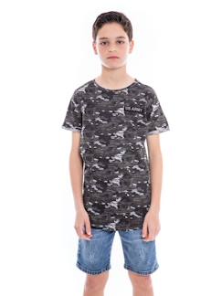 T-shirt motif militaire nimon garçon  - vertbaudet enfant