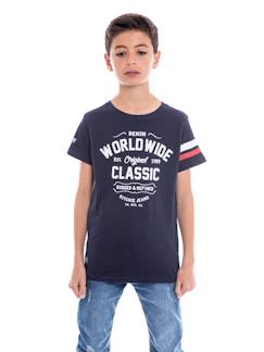T-shirt col rond nolero garçon  - vertbaudet enfant