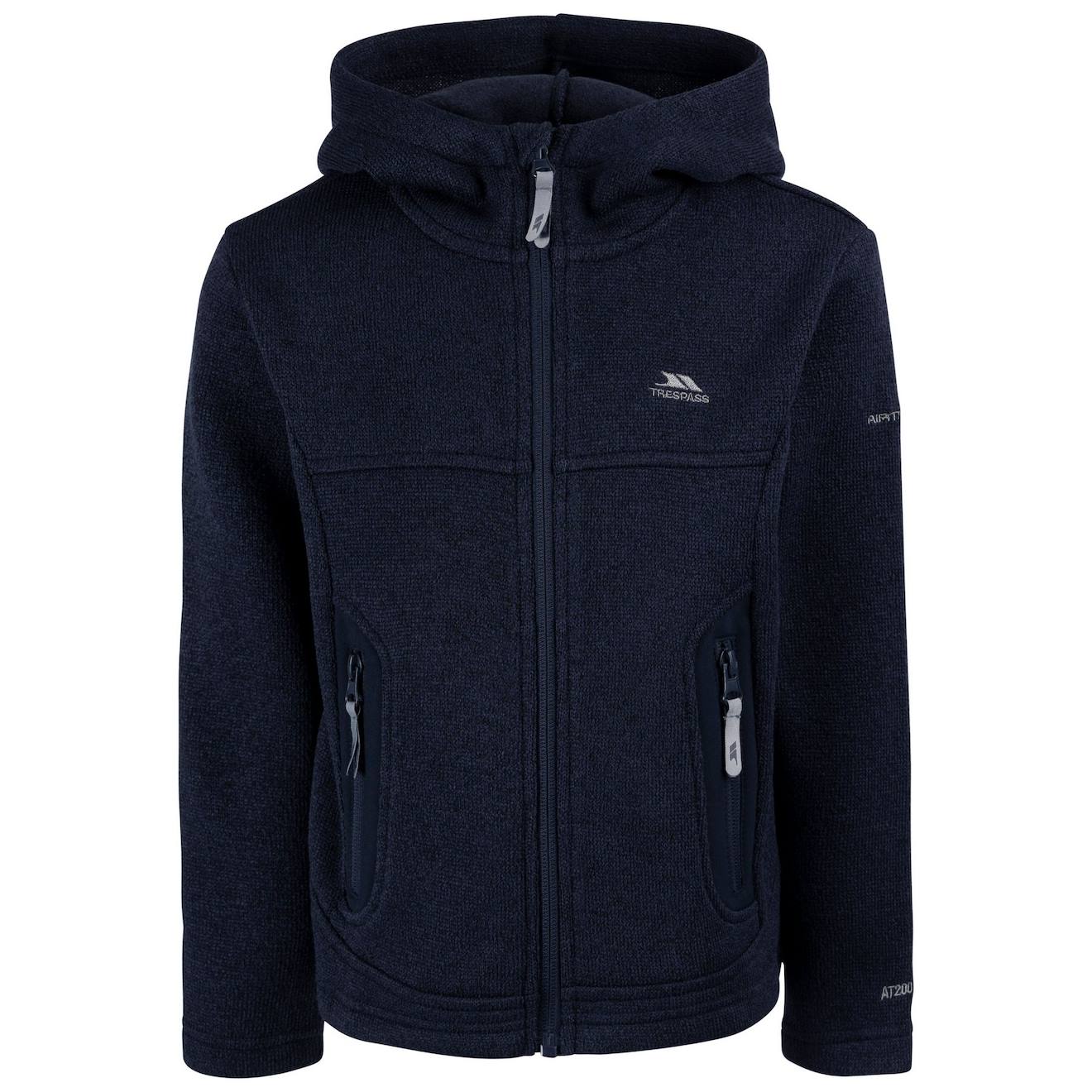 Haut Polaire Polyester Donny Bleu Marine