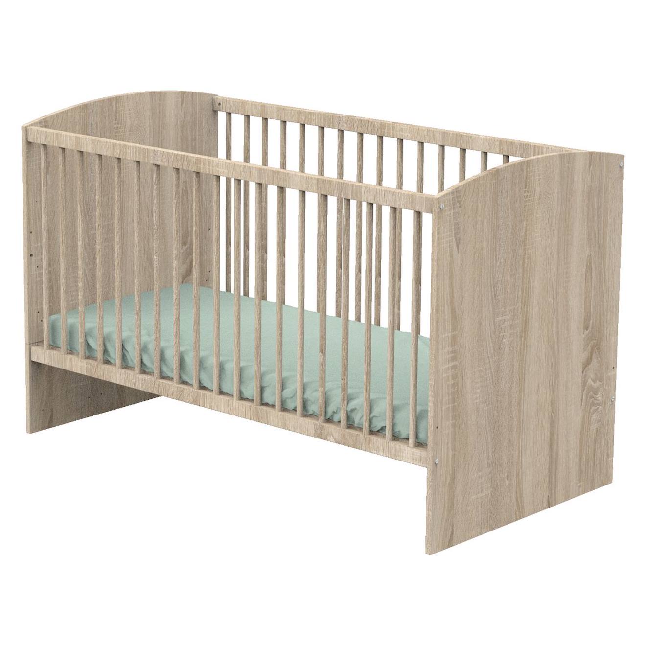 Lit Bébé Évolutif Marron