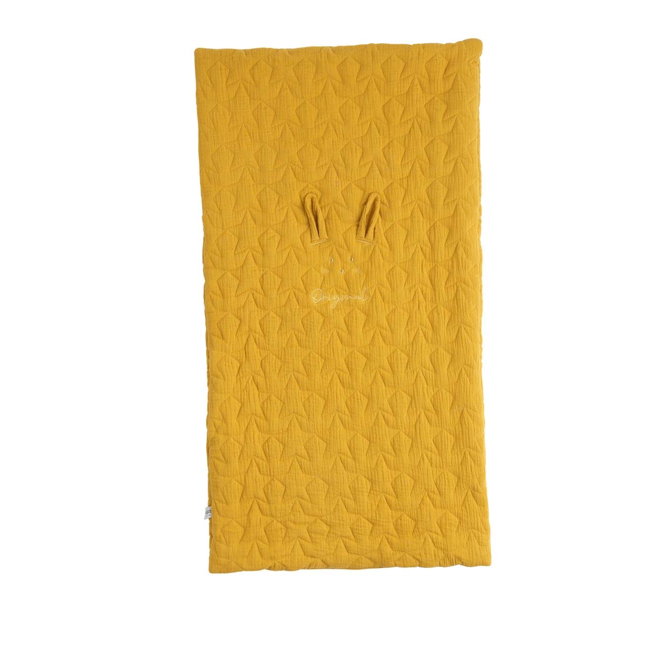 Couvre Lit Rectangulaire Berceau En Coton - Original Jaune